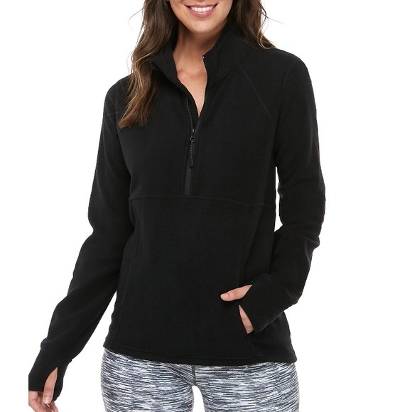 NEW ladies fleece half zip pullover - Picture 1 of 4
